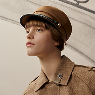 【ウール＆カシミア♪】HERMES Giulietta Clou de Sell キャップ Giulietta Code cap | Hermès USA